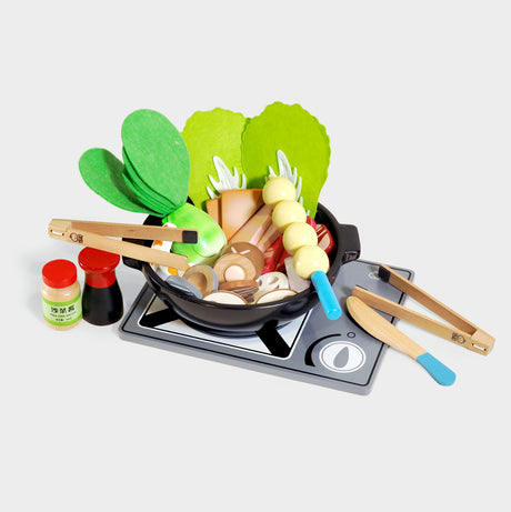 Wooden and Magnetic Hot Pot Toy