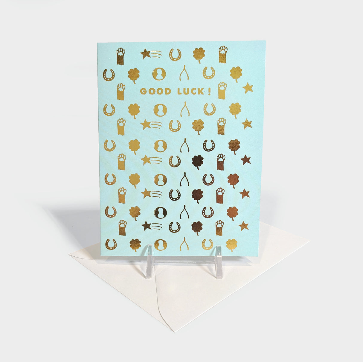 Best of Luck Card