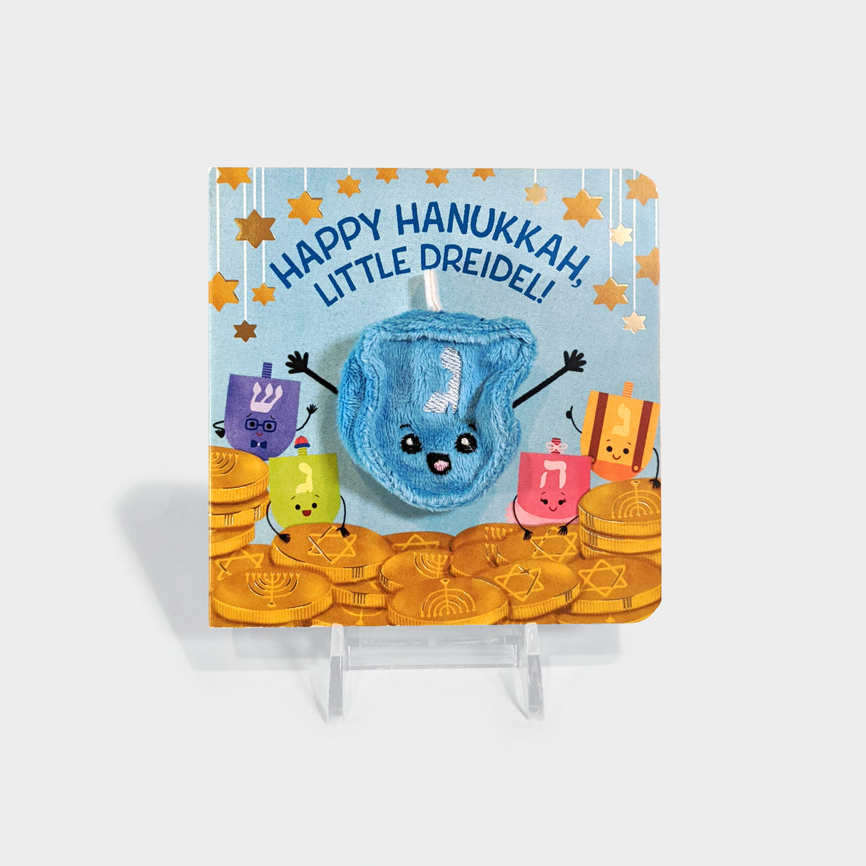 Happy Hanukkah Little Dreidel Puppet Book